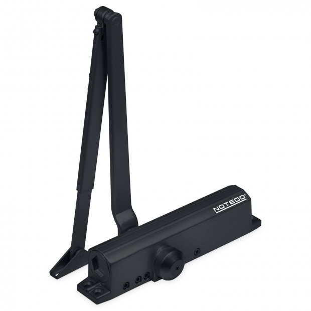 Доводчик дверной Notedo DC-030-130 DA+BC  черный  